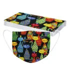 1050 шт маска Jetables для взрослых с рисунком кошки уход за кожей лица маска одноразовая маска для лица Mascarillas 3ply петли уха с утолщённой меховой опушкой, Mascarillas Mondkapje