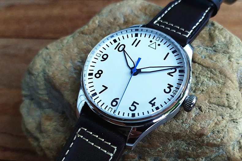 Сапфировое стекло или минеральное без логотипа белый циферблат японский VH31