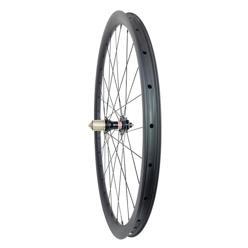 

27.5er 30mm MTB XC Wheel 650B 30mm Width Tubeless Hookless Carbon Rim Novatec D792SB 792 Hub 142mm