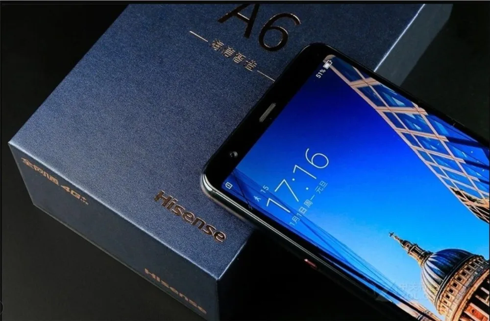 Hisense A6 мобильный телефон Snapdragon 660 Android 8,0 6,0" AMOLED+ 5,61" чернила двойной экран 6 Гб ram 128 ГБ rom отпечаток пальца