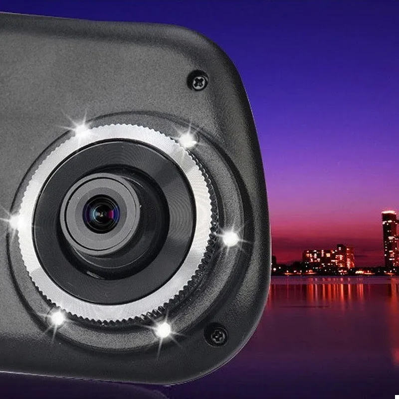 Автомобильный видеорегистратор с двумя объективами 4 3 дюймов видеокамера