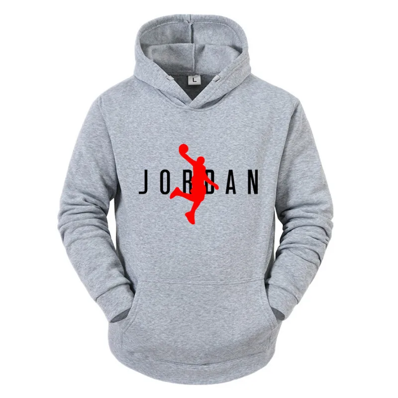 

Casual men's long sleeve top, loose and comfortable pullover, brand trend printed Hoodie, fitness and breathable sweatshirt