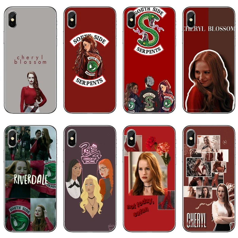 Модный чехол для телефона cheryls blossoms tv riverdale Xiaomi Mi 11 Note 10 10T 9 9T 8 Pro A2 Lite A3 A1 Pocophone F1 F2 M3 X3