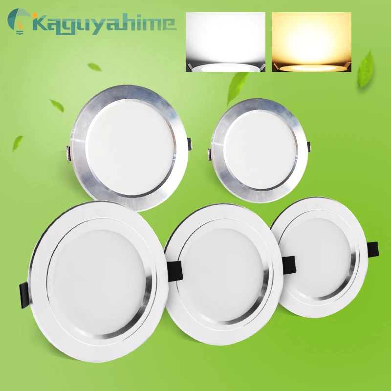 =(K)= Светодиодный точечный светильник 220 В переменного тока 110 встраиваемая