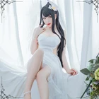 Изготовление размеров под заказ Azur Lane Хиеи косплей костюм сексуальный пляжный купальник бикини платье униформа костюмы для Хэллоуина для женщин наряды в стиле аниме ткань