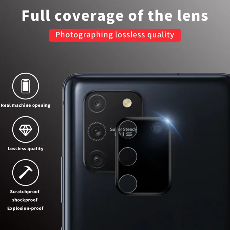 Новый Полный чехол для камеры защитная пленка экрана Samsung Galaxy S10 Lite объектива