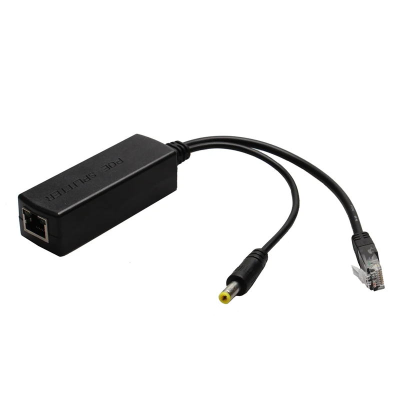 Besder IEEE802.3af 48V кабель-Сплиттер POE 15,5 W кабель адаптер poe, активный сплиттер POE Мощность модуль питания 12V сепаратор