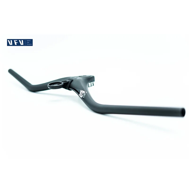 

VOICE VFV XC1 Carbon Fiber Handlebar Horizontal Negative Angle Stem Integrated Mountain Bike Handlebar Straight