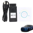 Инструмент для диагностики микросхем MPPS V16 ECU Flasher, диагностические инструменты для MED9.x EDC16 EDC17