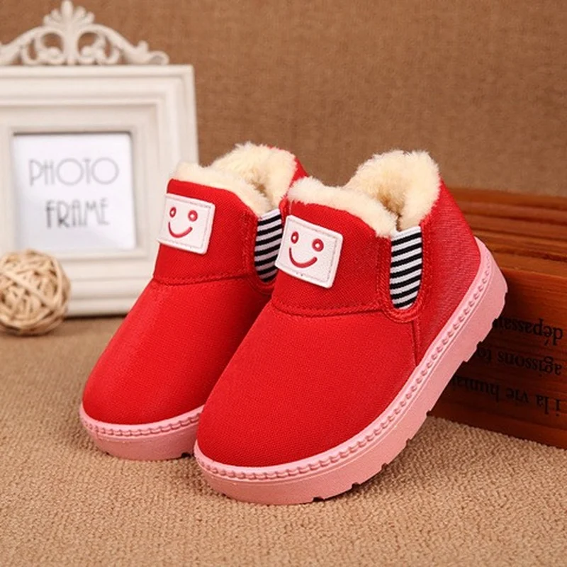 Zapatos de algod&oacute;n para ni&ntilde;os, botas cortas para ni&ntilde;as, zapatos de invierno para beb&eacute;s, botas de algod&oacute;n c&aacute;lidas y antideslizantes de terciopelo, 2021-5