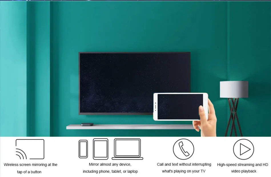 Xiaomi Mi Box S Smart tv Box Android tv 8,1 4K HDR четырехъядерный 2,4G/5,8G wifi Google Cast Netflix телеприставка 4 медиаплеер