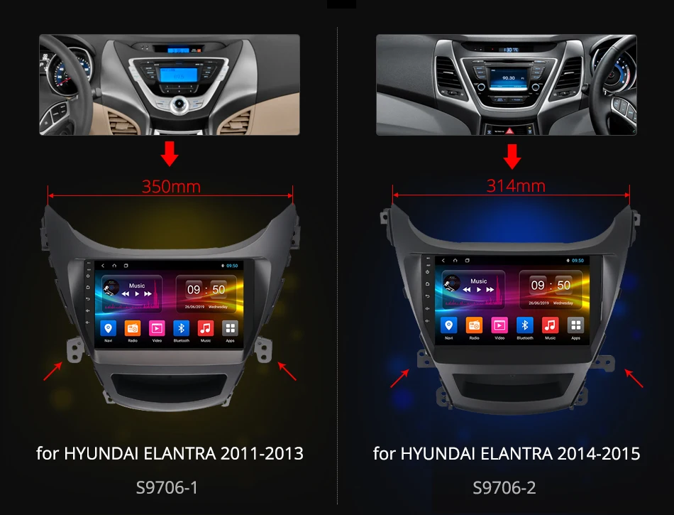 Автомагнитола Ownice 8 ядер 4 Гб ОЗУ + 64 ПЗУ Android 9 0 4G LTE SPDIF k3 DVD gps ForHyundai Avante 2011 2012 2013 2014 2015