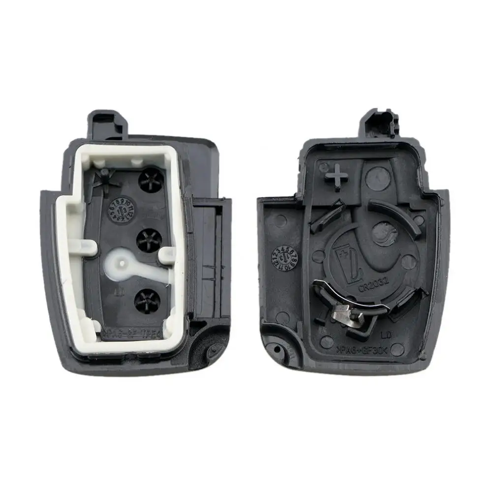 3 кнопки автомобиля брелок чехол Замена оболочки с HU101 лезвие Флип складной пульт