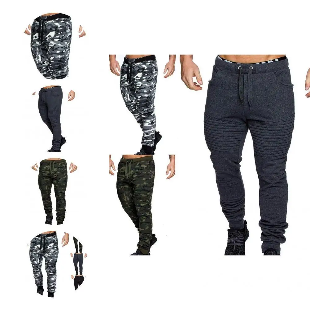 

Sweat Absorption Stripe Anti-pilling Spring Sweatpants for Daily Wear