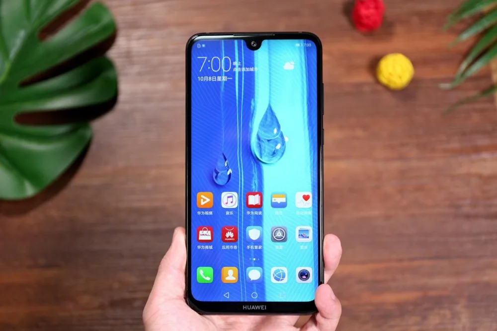 Смартфон HuaWei Enjoy Max, 7,2 дюймов, Восьмиядерный процессор Snapdragon 660, 4 Гб ram, 128 ГБ RAOM, 9,1 МП, отпечаток пальца, телефон на Android