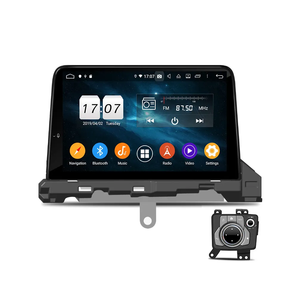Android 9,0 автомобильный dvd-плеер gps навигация для Mazda 6 автомобильный Радио плеер Мультимедиа Авто Стерео головное устройство магнитофон