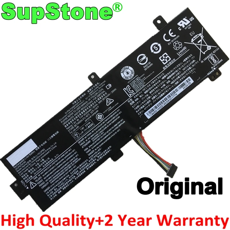 Оригинальный аккумулятор SupStone L15L2PB4 L15L2PB5 L15C2PB5 для ноутбука LENOVO IdeaPad 310 15ISK 15IKB 510