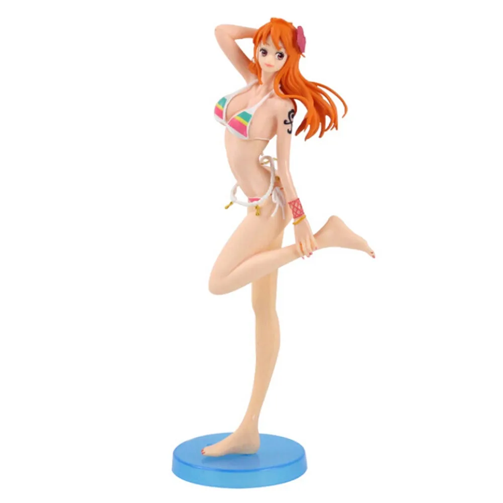 

25-29cm Anime One Piece Action Figures Charlotte Katakuri Nami Monkey D Luffy Portgas D Ace PVC Model Toy Birthday Gift for Kids