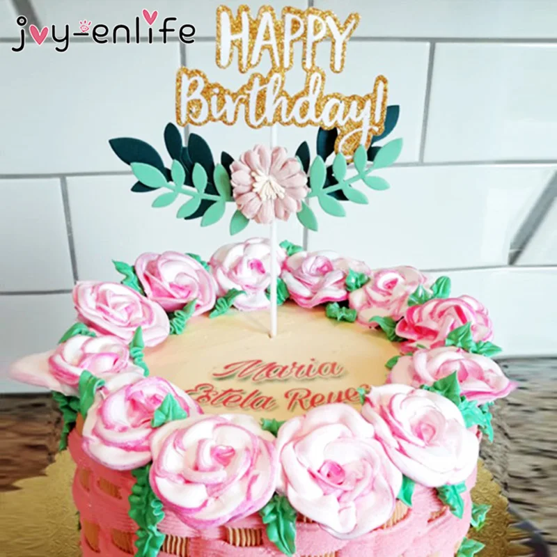 Маленькая Русалочка под морем Топпер для торта С Днем Рождения украшения кексов