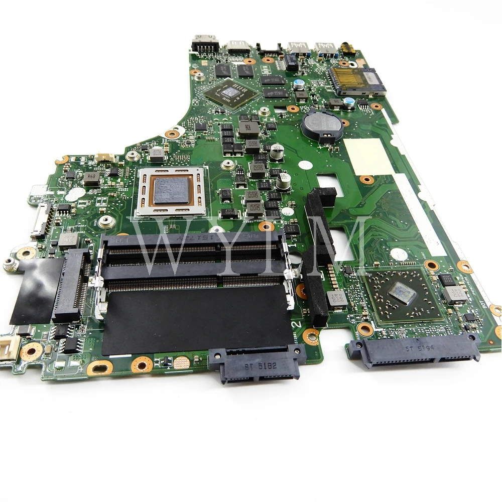 Материнская плата X550ZE FX7600 материнская для процессора LVDS интерфейс PM ASUS X550ZA X550Z