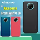 Для Xiaomi Redmi Note 9T 5G чехол Nillkin суперматовый Чехол Жесткий ПК чехол-накладка для телефона на Redmi Note9T, коксовое покрытие