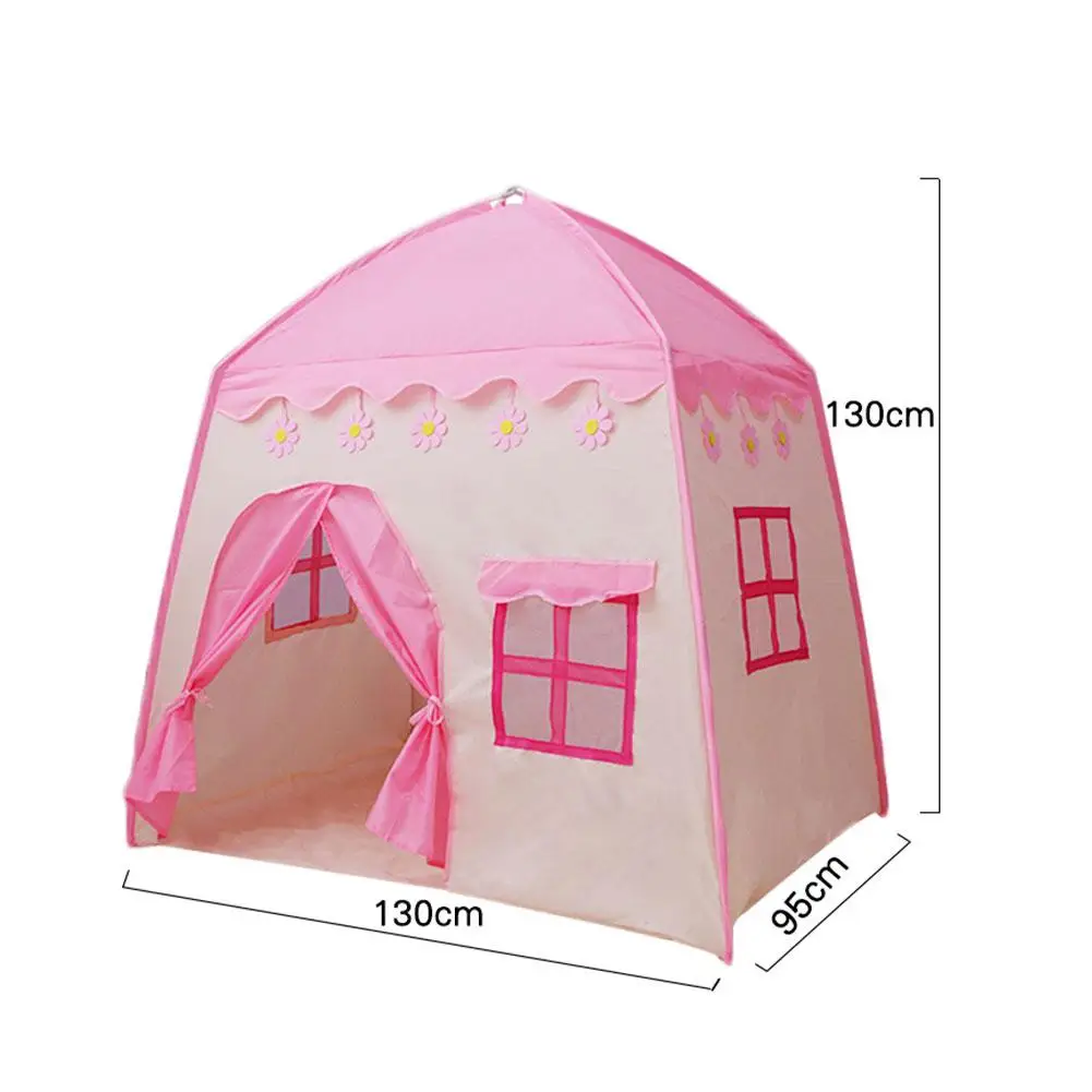 

Baby Indoor Little Girl Pink Princess Doll House Boy Play House Small House Children's Tent Baby Indoor Doll House Suitable