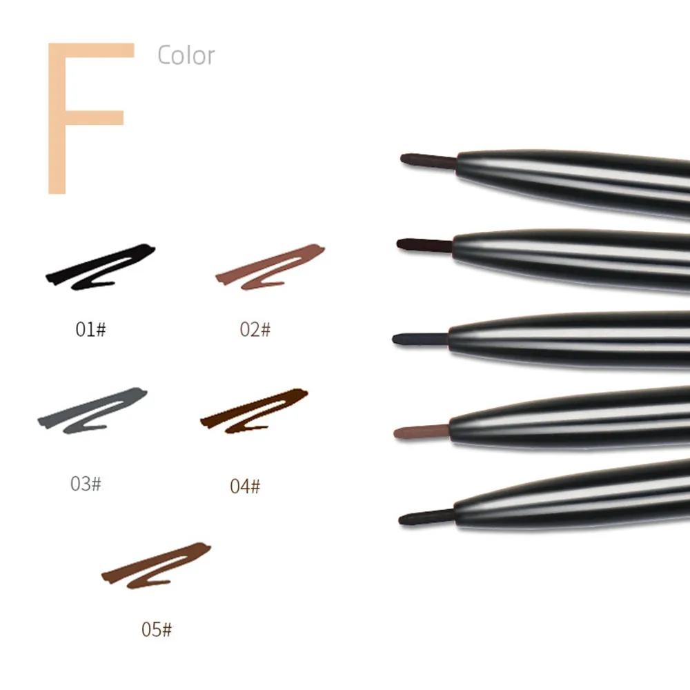 LANBENA 1 шт Двойная с автоматическим поворотом для бровей Карандаш подводка глаз