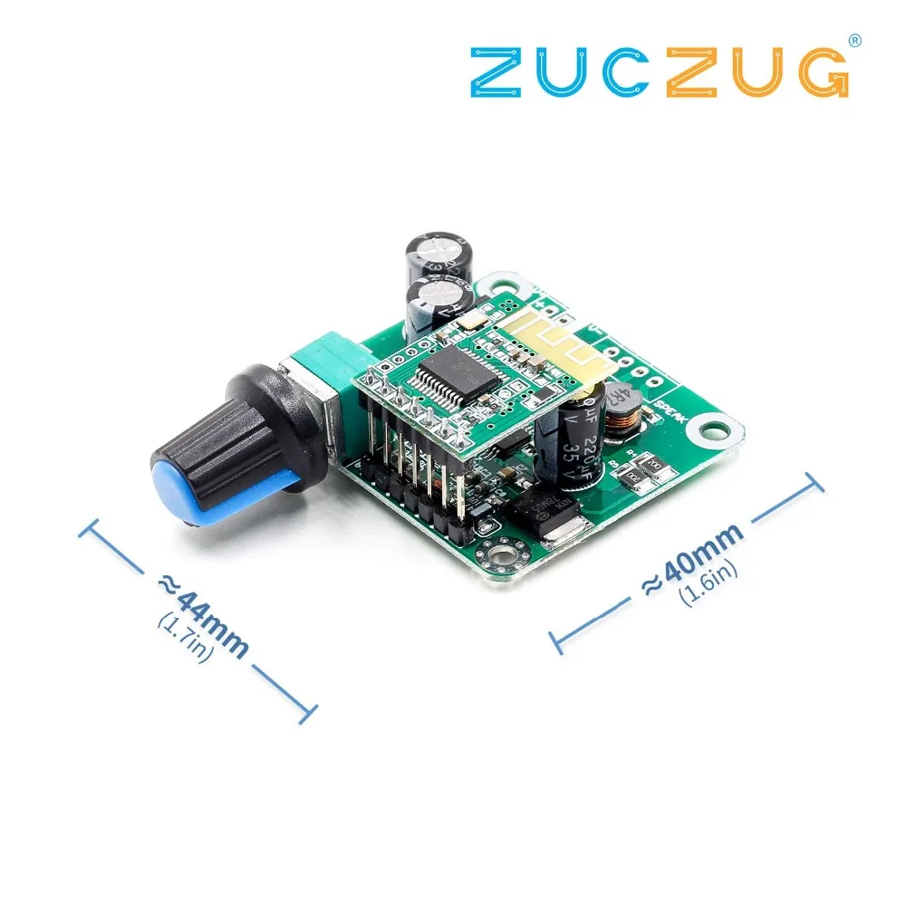 Bluetooth 4,2 TPA3110 15 Вт+ 15 Вт Цифровой стерео аудио Мощность модуль усилителя 12 V-24 V автомобиль для USB Динамик, Портативный Динамик