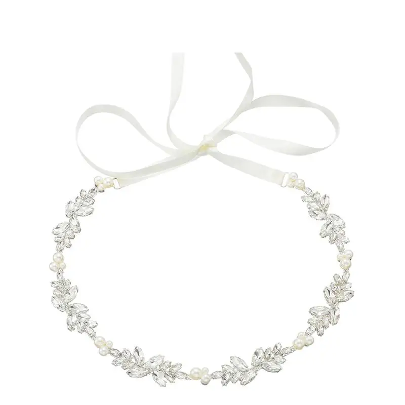 Стразы пояс для невесты элегантный цепочка платья свадебный аксессуары