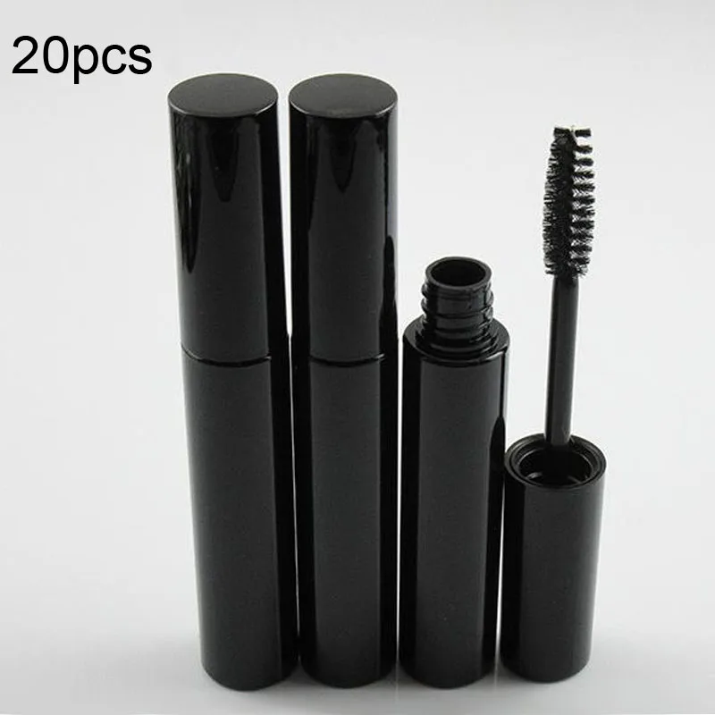 20 шт 10 мл прозрачный черный пустой тюбик туши для ресниц наращивание крем флакон