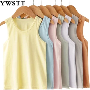 Childrens Vest Cotton Summer Childrens Clothing Boy Vest  2020 New Childrens Underwear Bottoming Girl Camisole
