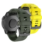 20 22 26 мм ремешок быстросъемный силиконовый сменный силиконовый ремешок Easyfit для Garmin Fenix 6 6X 6S Pro Смарт-часы