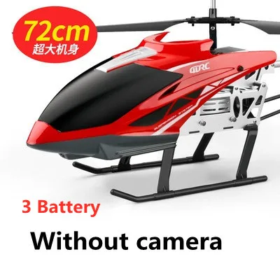 Dual Camera LED Red Helicopter 3 batteries Dual Camera LED Red Helicopter 3 batteries