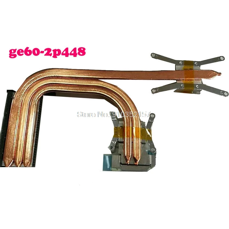 

CPU Heatsink For MSI GE60 2PL 2PE MS-1756 GP62 2QE GE72 GL62 GL72 PE70 PE60 GE62 GE60 MS-16GA MS-16GC 90% New