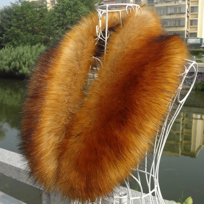 

Women New Faux Fox Fur Collar Multicolor Shawl Collar Fur Female Fashion Autumn And Winter Warm Shawl Scarves