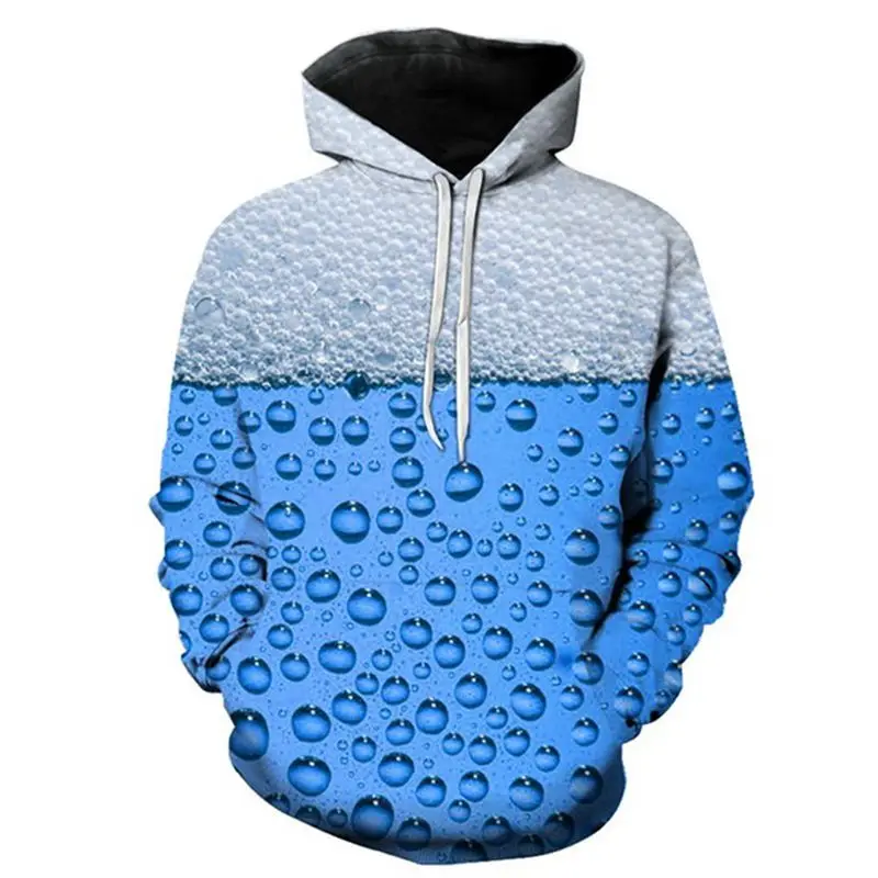 Новые модные толстовки с 3D принтом пиво/Драконий жемчуг/Токийский Гуль и другие