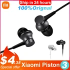 Оригинальные наушники Xiaomi Piston 3, проводные наушники с басами, 3,5 мм, спортивные наушники-вкладыши с микрофоном, гарнитура для телефона, Xiaomi, Samsung, Huawei