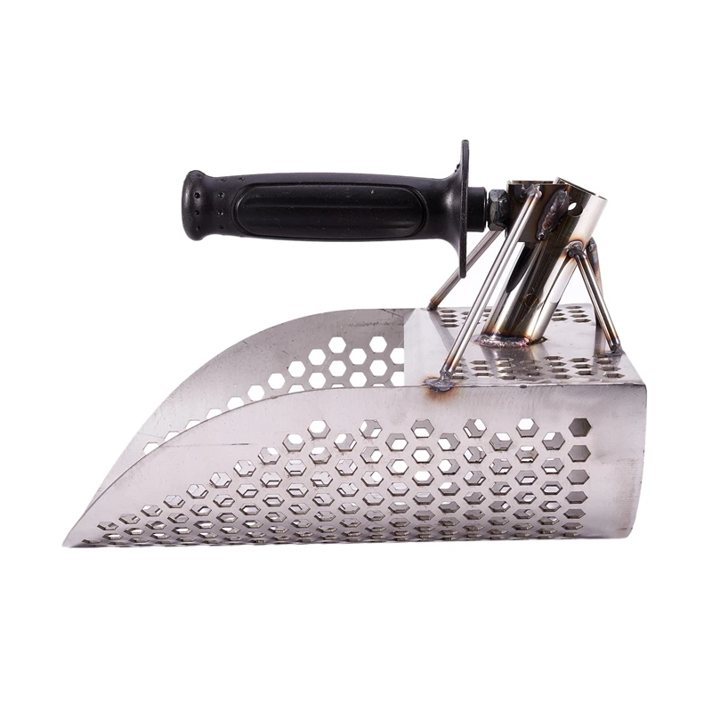 Песчаный ковш LBER для металлодетектора из нержавеющей стали с шестигранным