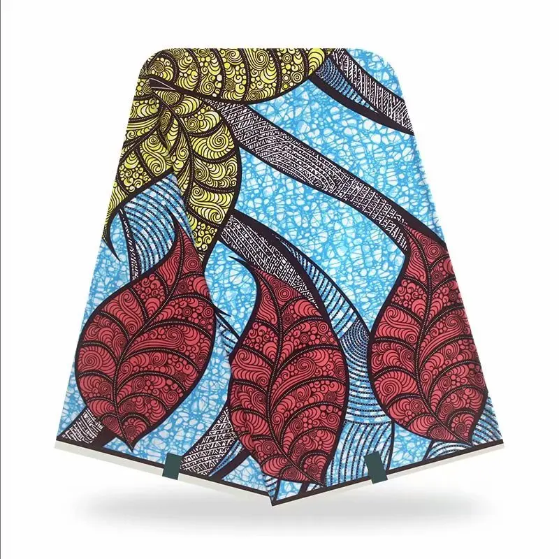 

High Quality Cotton Fabric African Ankara Veritable Wax Cloth Veritable Wax African Real Wax 6yards/piece For Wedding
