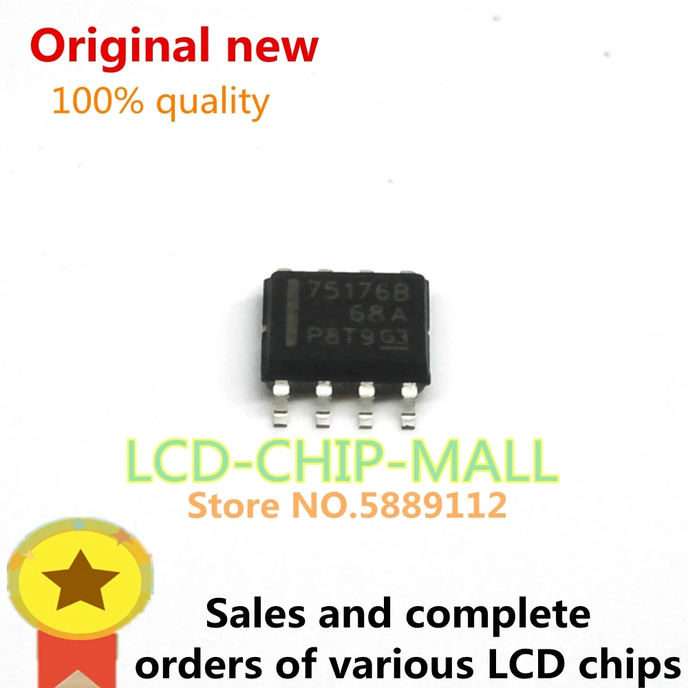 

1PCS SN75176BDRG4 SOP8 SN75176 IN STOCK 100%GOOD