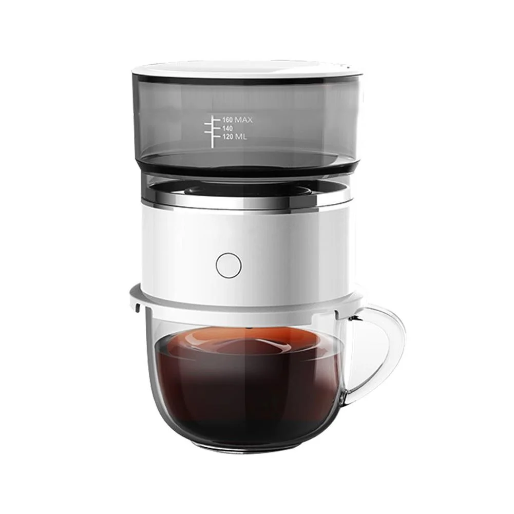 

Portable intelligent mini home drip coffee machine, automatic beverage machine, travel tool.