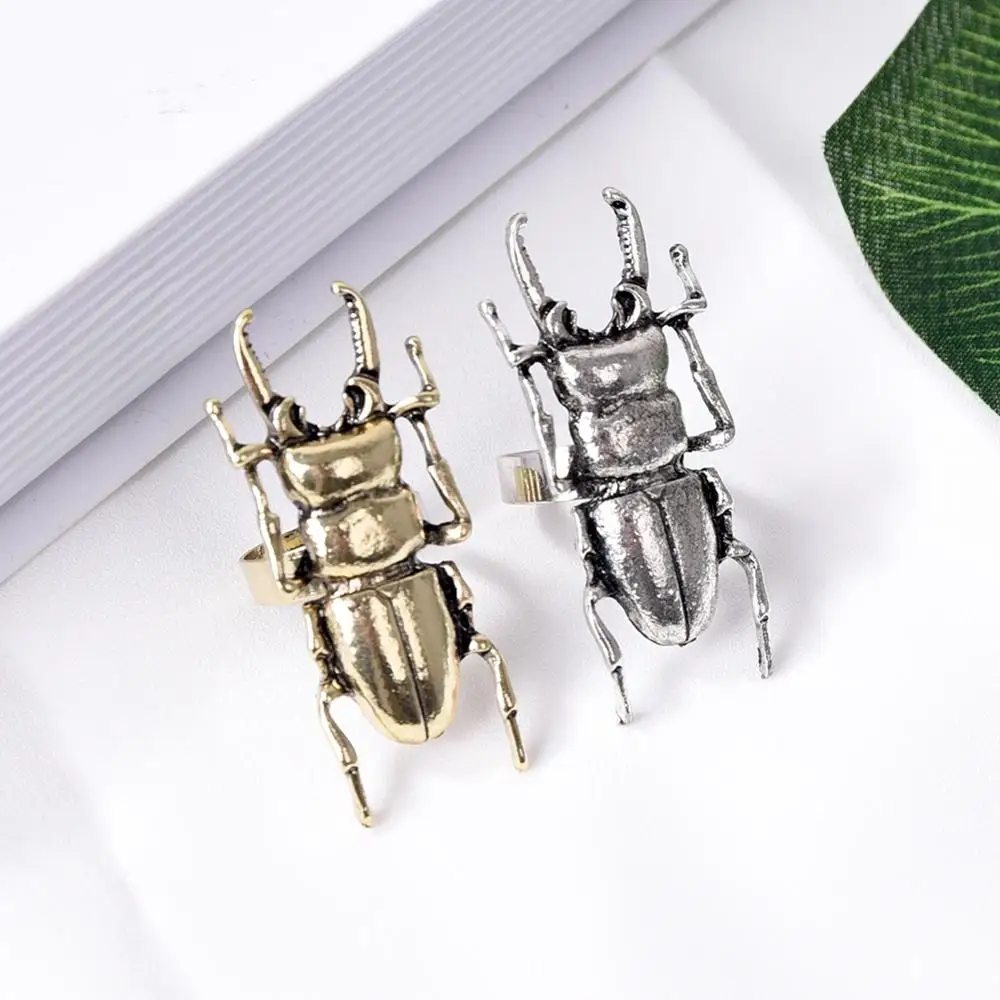 Модные милые кольца в форме жука со скаапом виде насекомых для женщин и мужчин