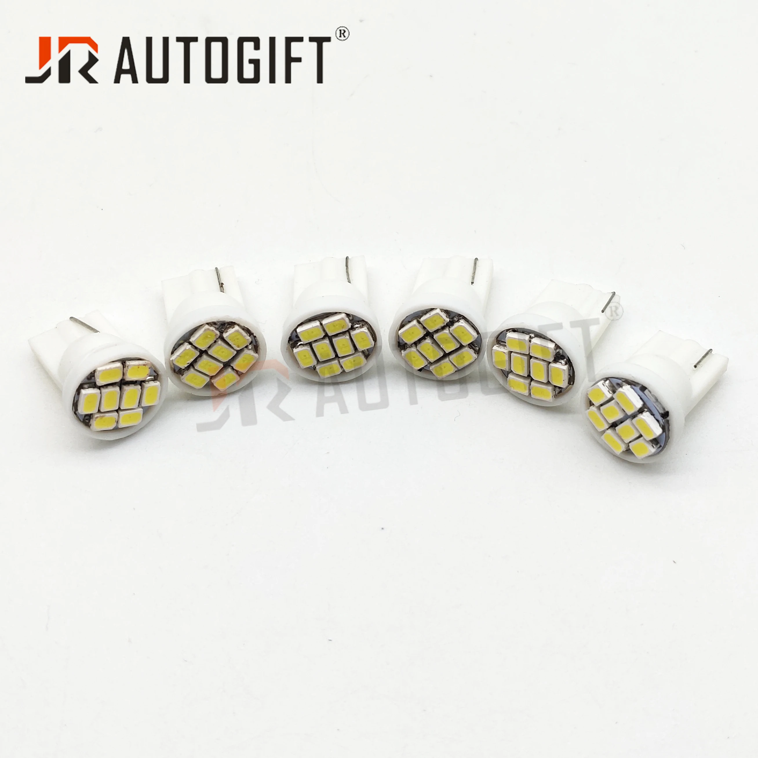 20 шт. 12 В 24 Белый T10 3020 8smd 8led led 194 168 192 W5W супер яркий Автомобильный светодиодный