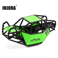 injora nylon rock buggy roll cage body shell chassis for 110 rc crawler car axial scx10 scx10 ii 90046 diy parts