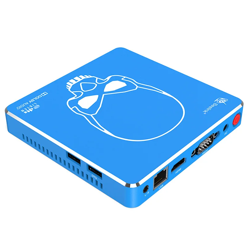 ТВ приставка Beelink GT King Pro Android 9 0 4 ГБ 64 Amlogic с двойной системой Linux 2 ГГц + 5 8 Wi Fi BT HiFi