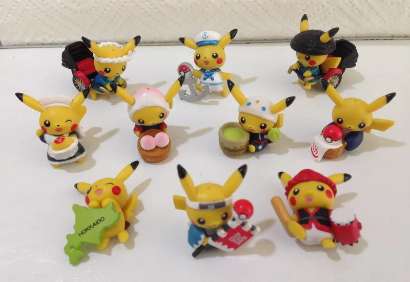 

Pokemon Pikachu Series Cute Limited Action Figure Model Toys