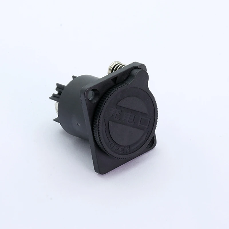 Коннектор XLR power Jack 3 шт. черный пластик 3-контактный штекер/гнездо Панель С