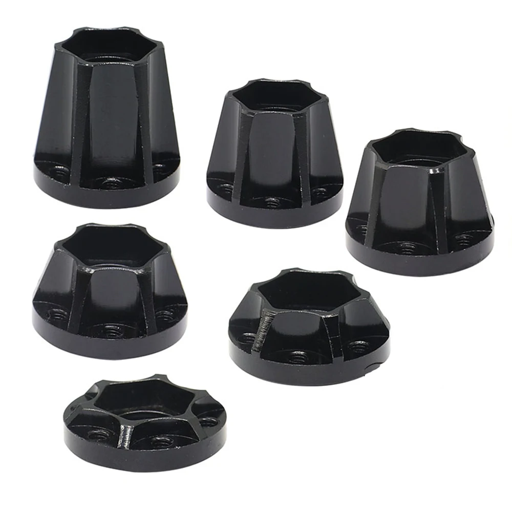 Удлиненное шестигранное колесо 12 мм из алюминиевого сплава для 1/10 RC track 1 9 2 axial rim