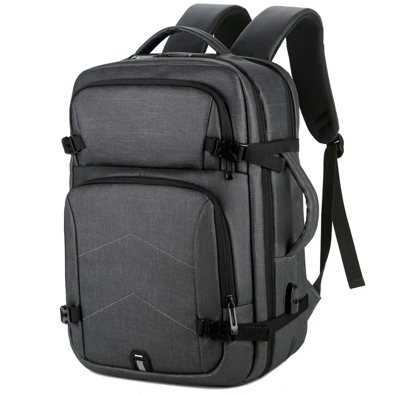 

Oxford Men's Backpack Travel Large Capacity USB Charge 15.6 Inch Laptop Backpack Men Casual