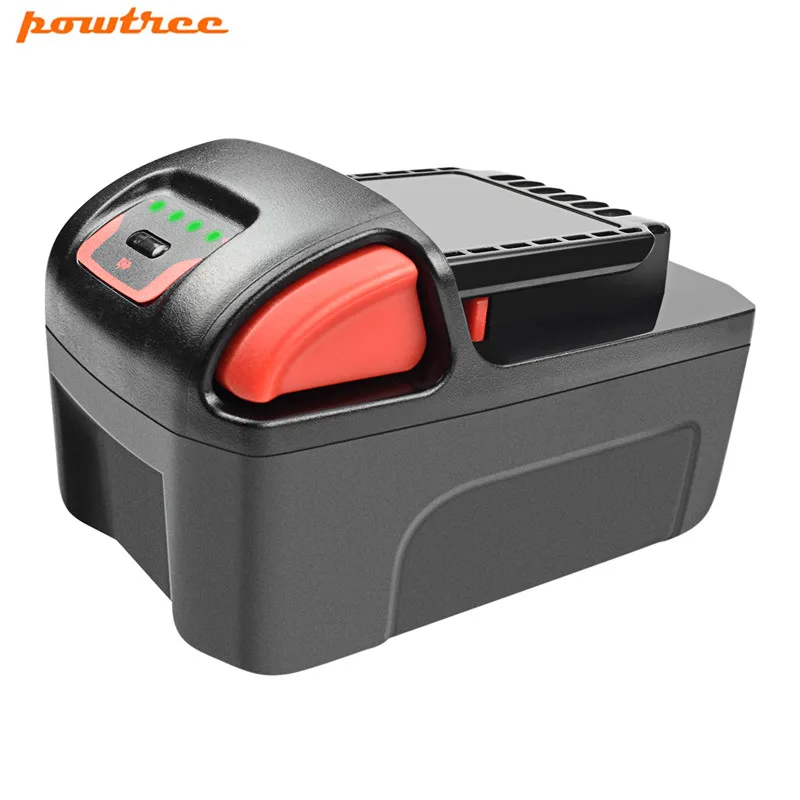 Литиевый сменный аккумулятор Powtree 2 шт. 20 в 5000 мАч для серии Ingersoll Rand BL2022